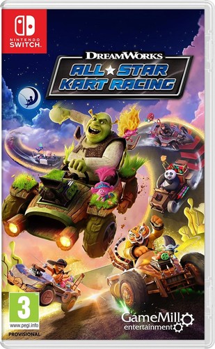 Dreamworks all star - dreamworks, kart