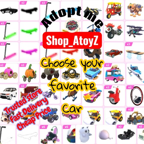 Roblox adopt me - 🚗❤️,