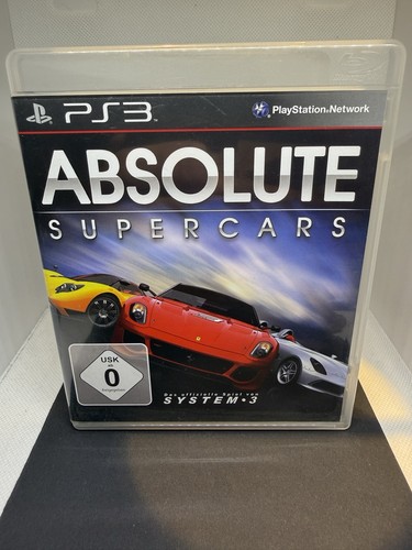 Sony ps3 absolute supercars - ps3,