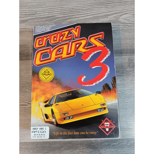Crazy cars amiga con manuale - cars,